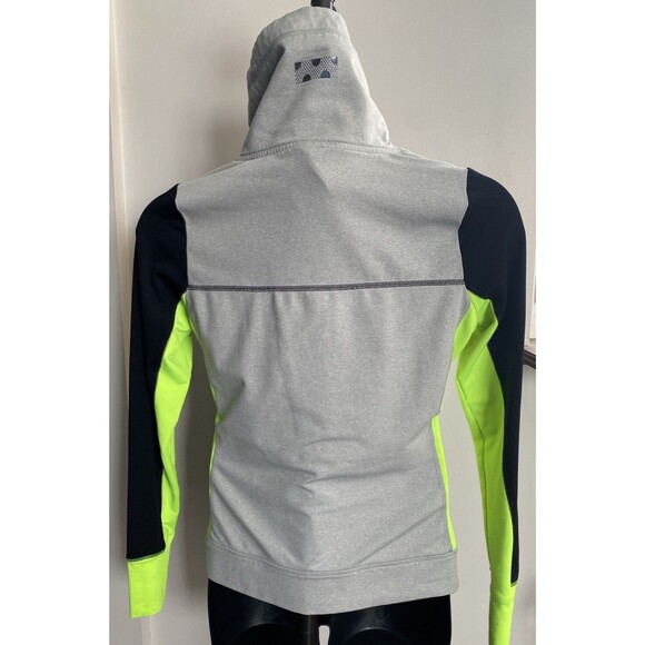 Pink Ultimate Victorias Secret Top Large Turtleneck Pullover Active Zip Pockets - Picture 6 of 8